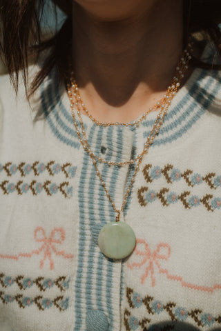 Kyni Girl Necklace | Gold