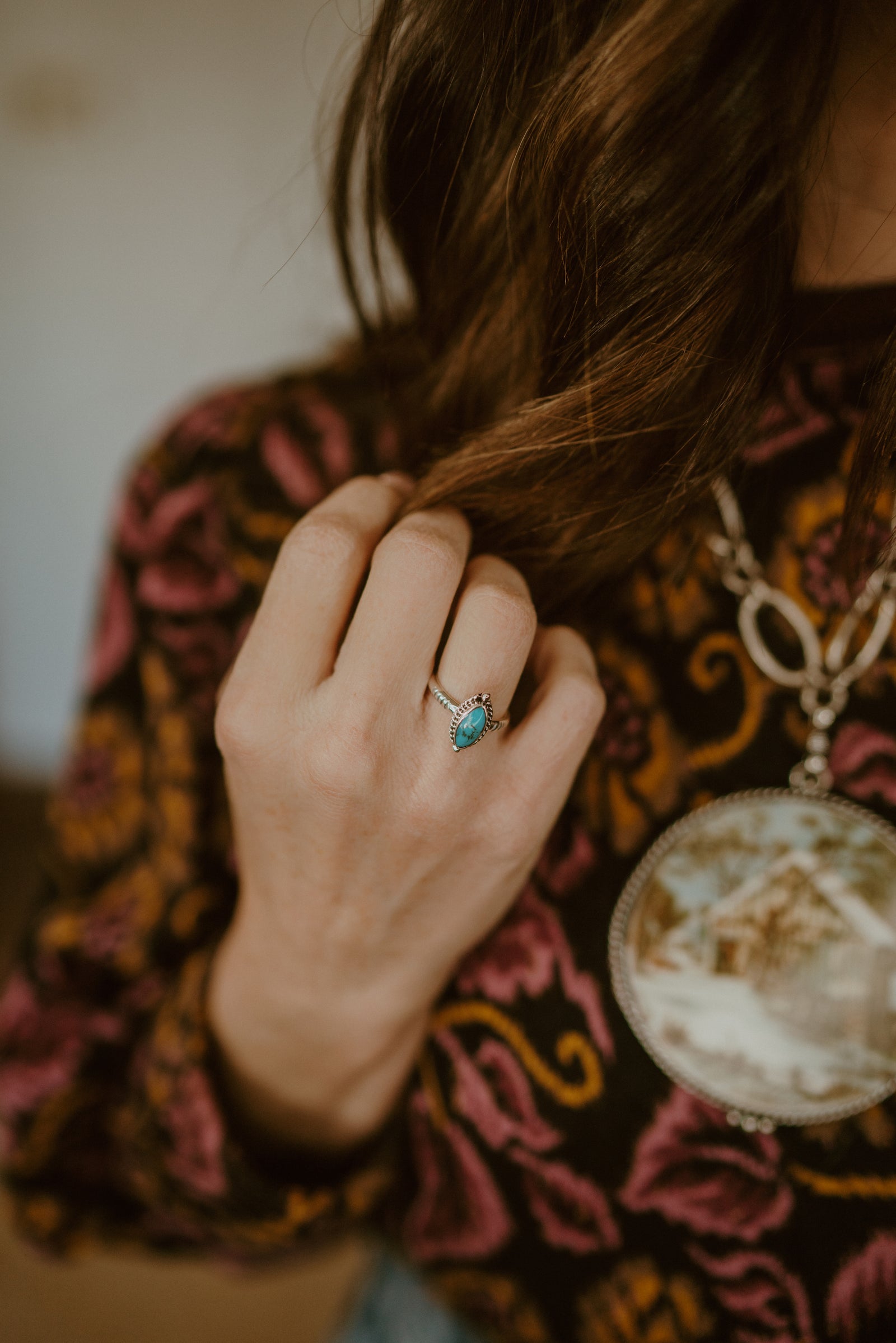 Nellie Ring | Turquoise - FINAL SALE