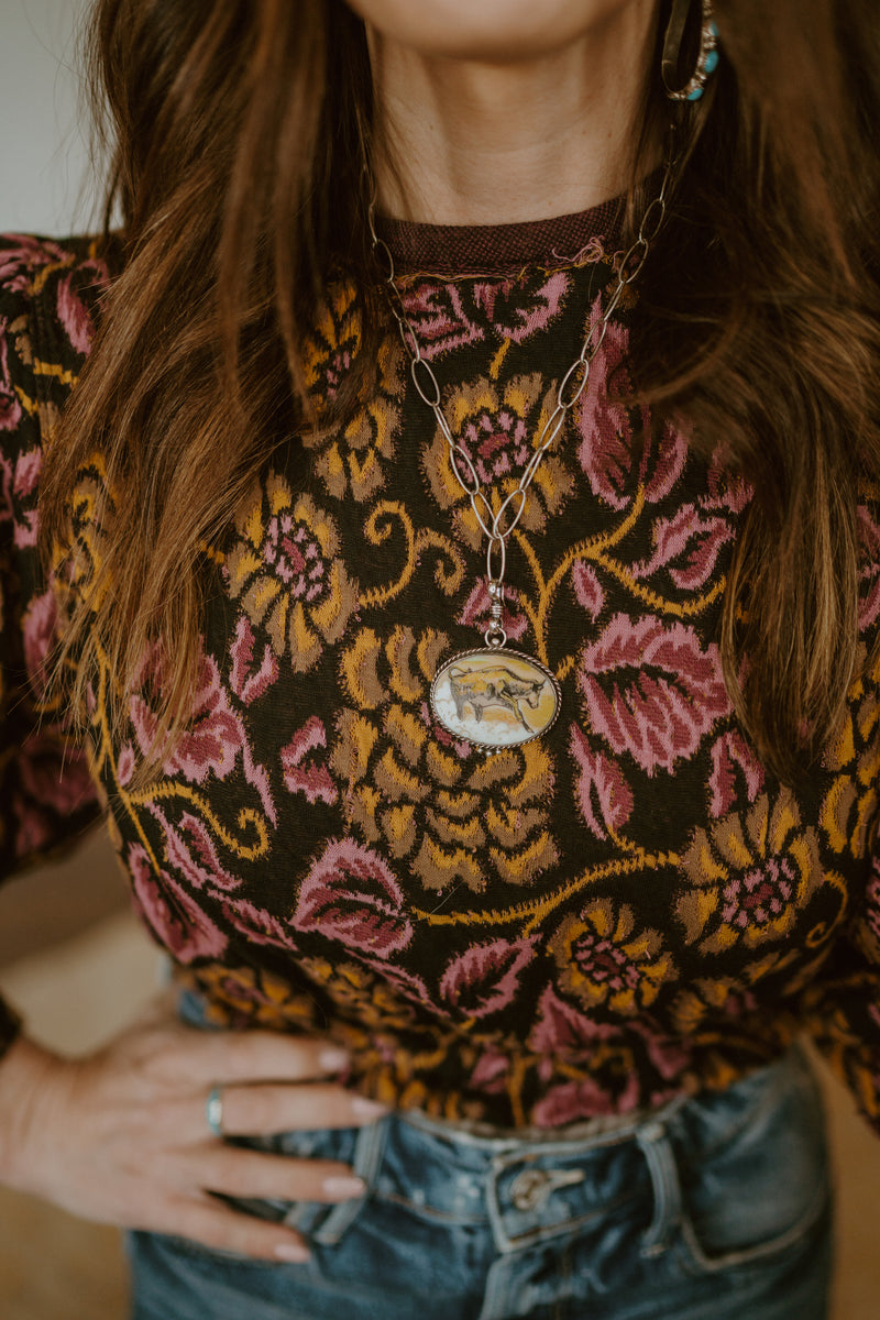 Little Yellow Jacket Necklace