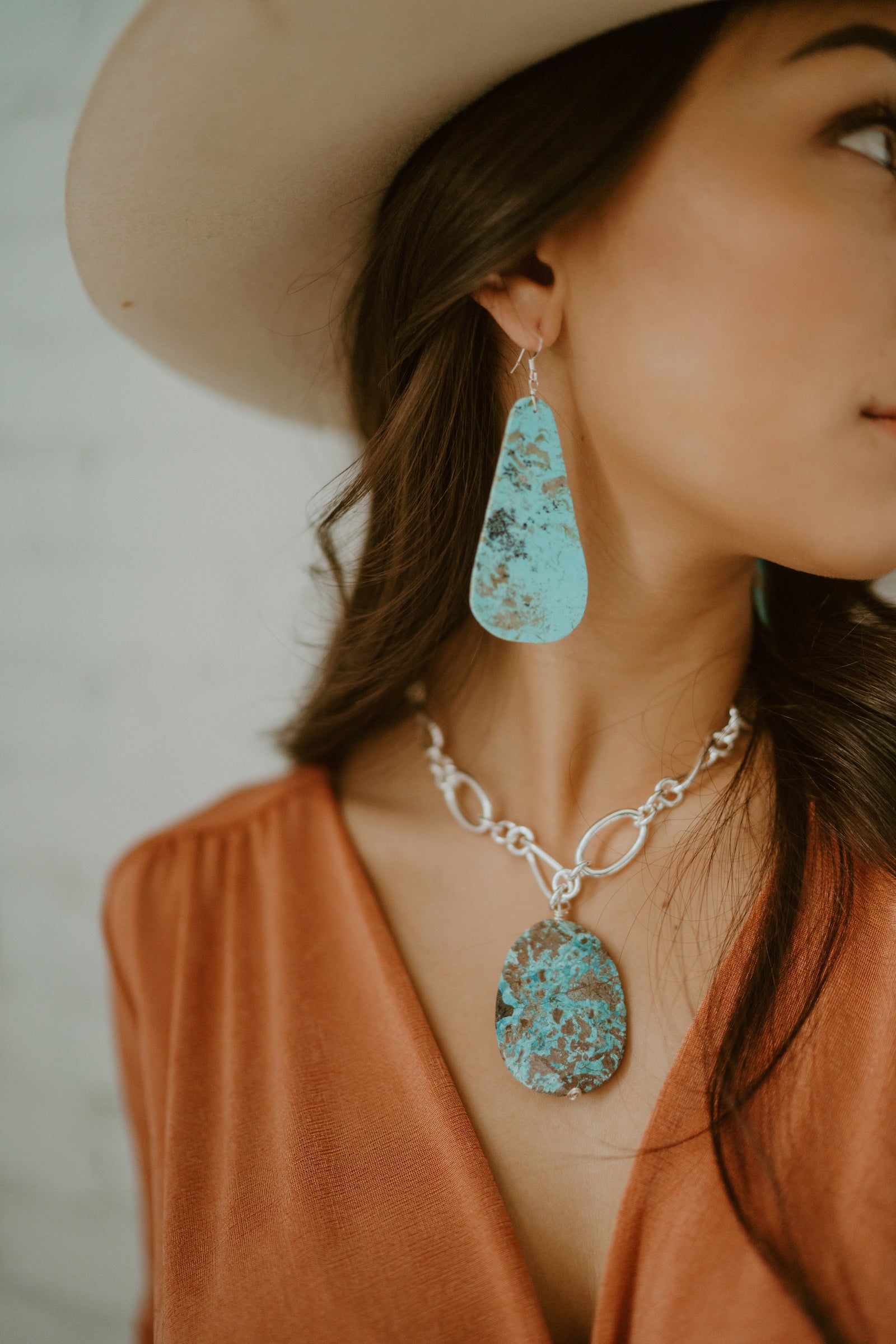 Evangeline Earrings | Turquoise | #4
