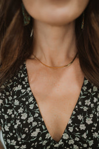 Juney Necklace | Gold