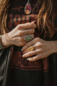 Sanz Ring | Honeycomb Calcite - FINAL SALE