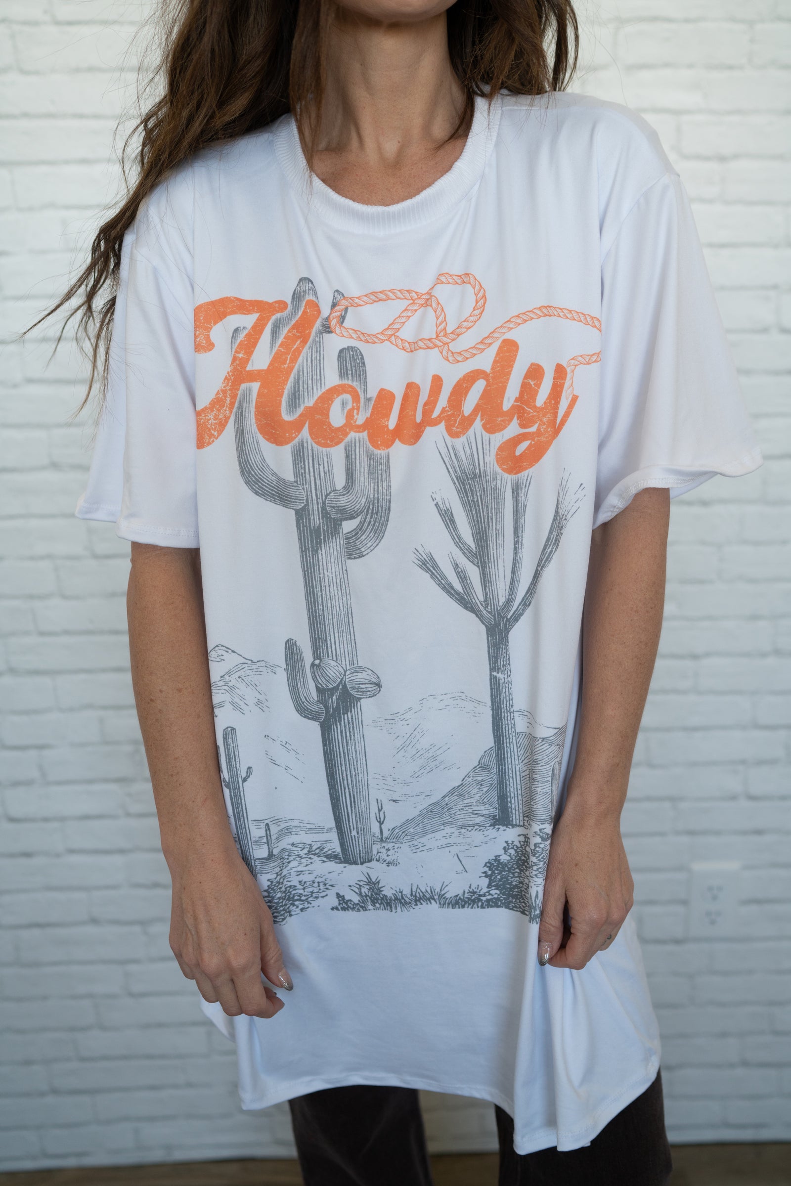 Orange Howdy T-Shirt
