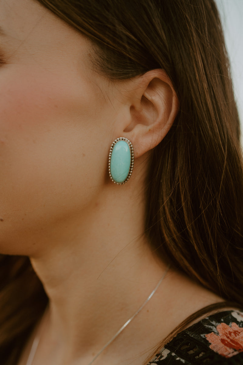 Maxi Earrings | Turquoise