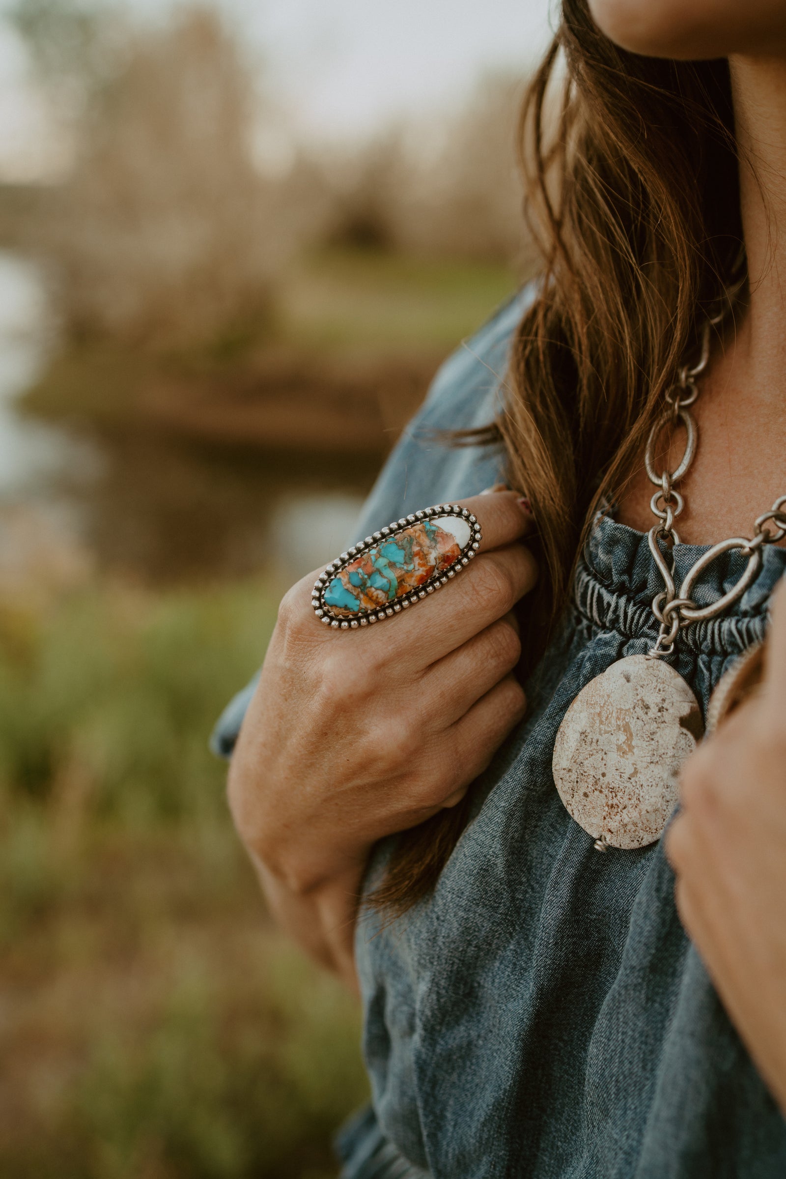 Shelly Ring | Spiny Turquoise