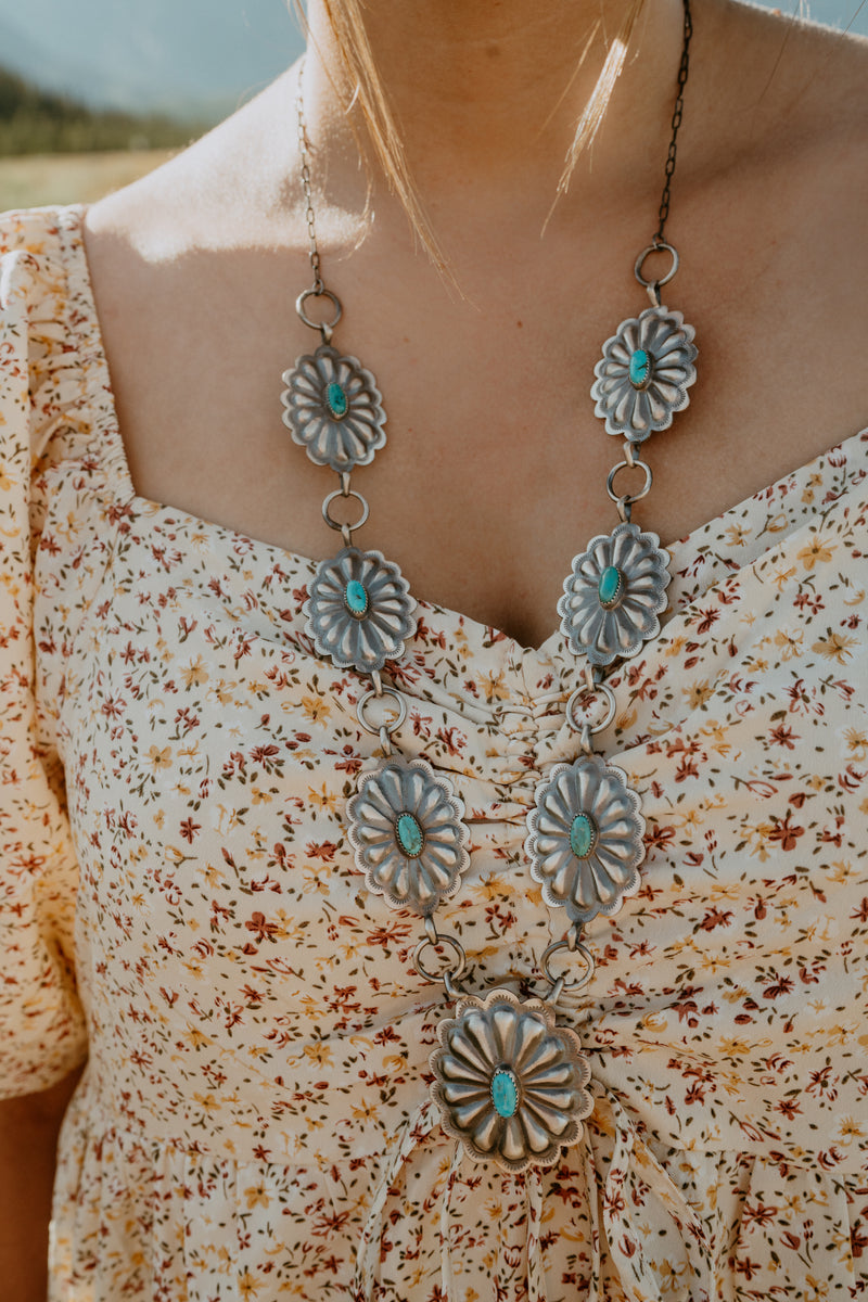 Large Concho Necklace - FINAL SALE