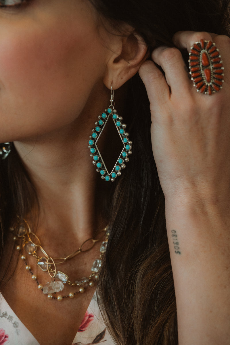 Jane | Diamond Dot Earrings