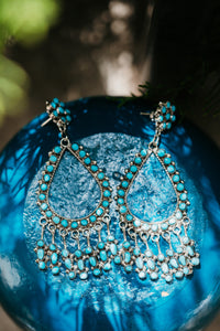 Kay Earrings | Turquoise