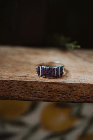 Cru Ring | Purple Opal - FINAL SALE