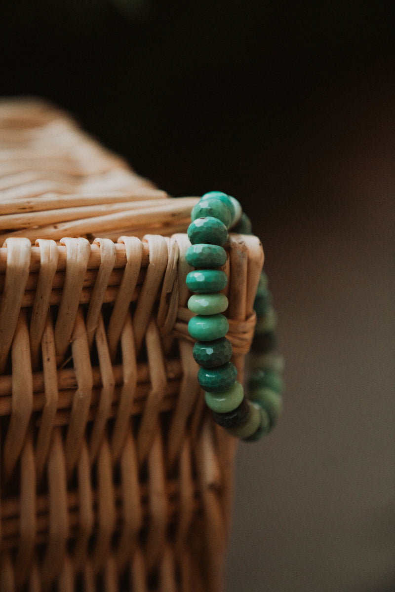 Green Chrysoprase Bracelet