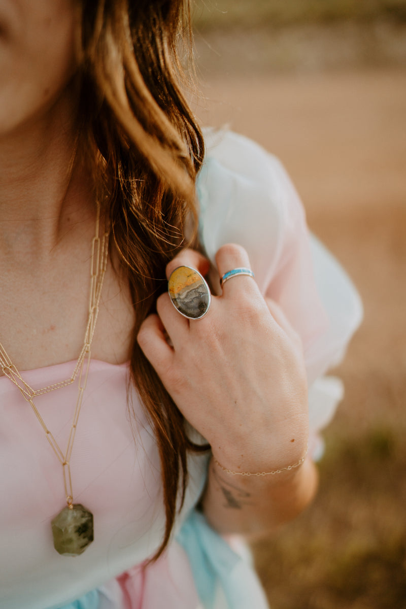 Kirby Ring | Bumblebee Jasper