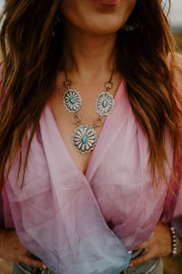 Small Concho Necklace