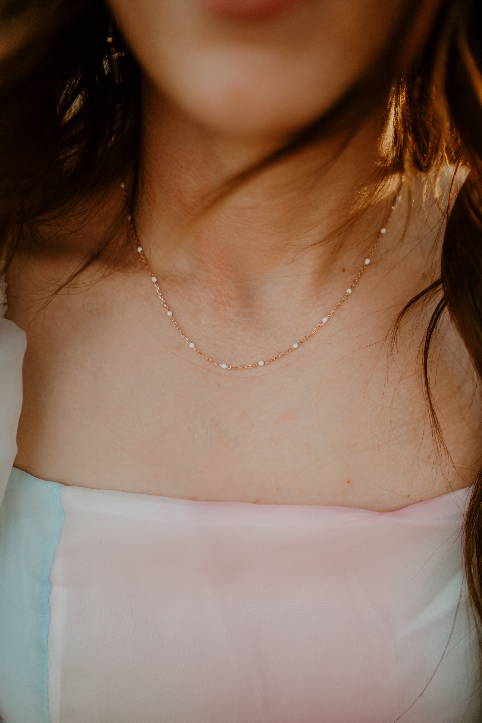 Maria Necklace | Rose Gold
