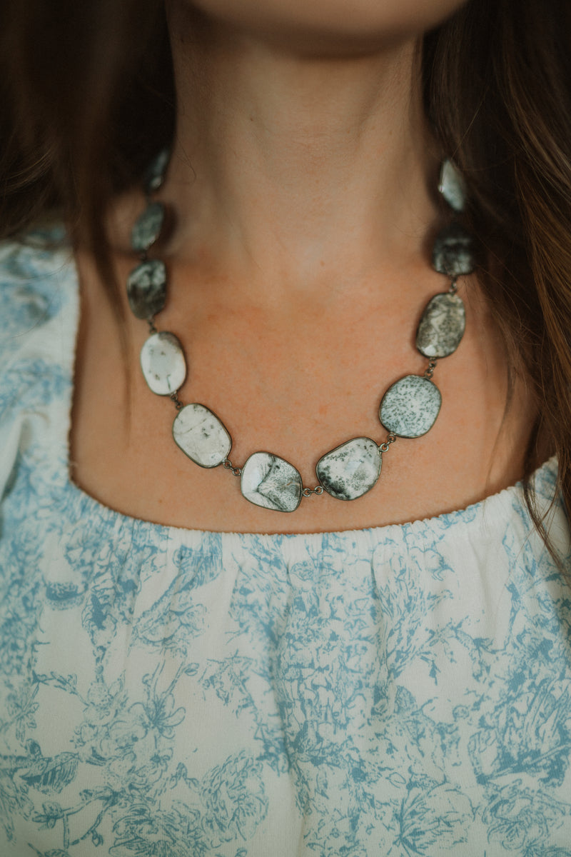 Mateo Necklace | Dendritic Opal