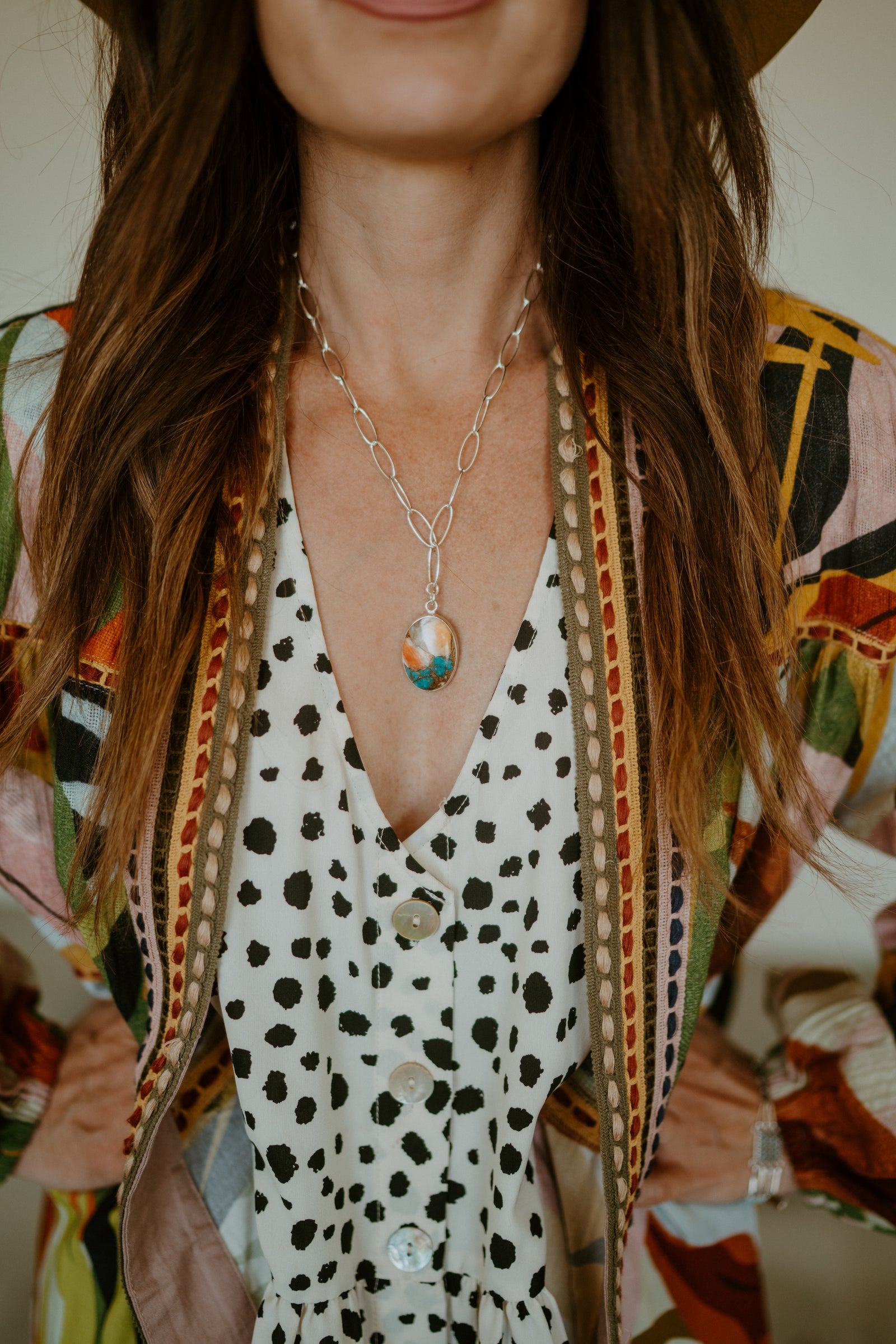 Ceelo Necklace | Spiny Turquoise