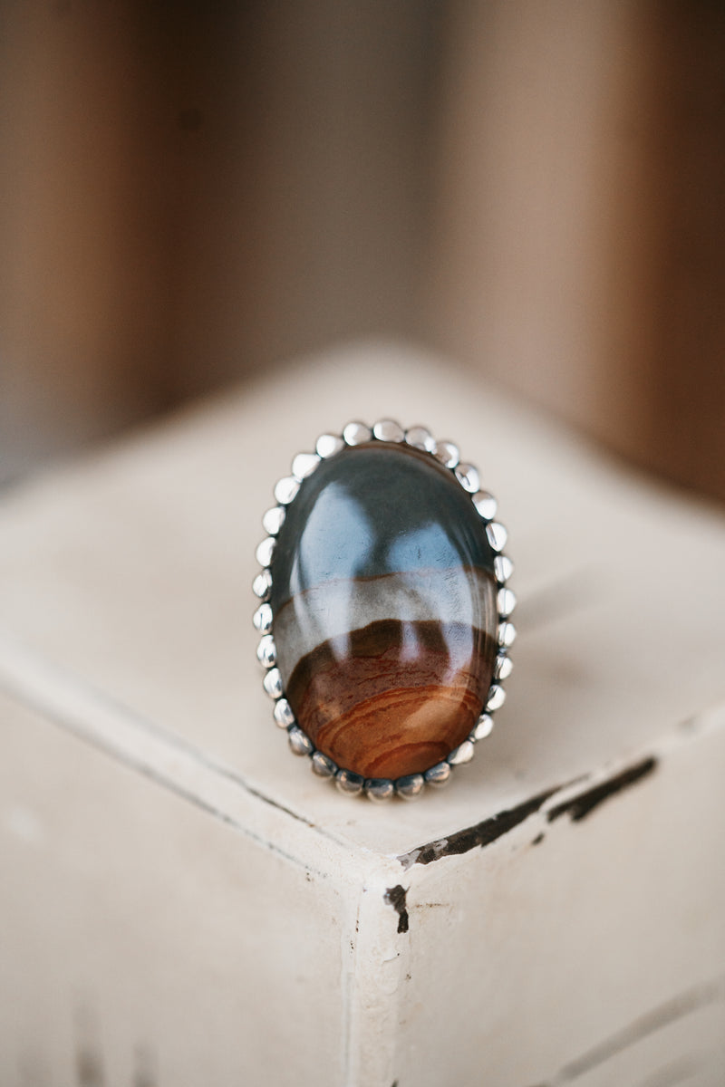 Etta Ring | Polychrome Jasper