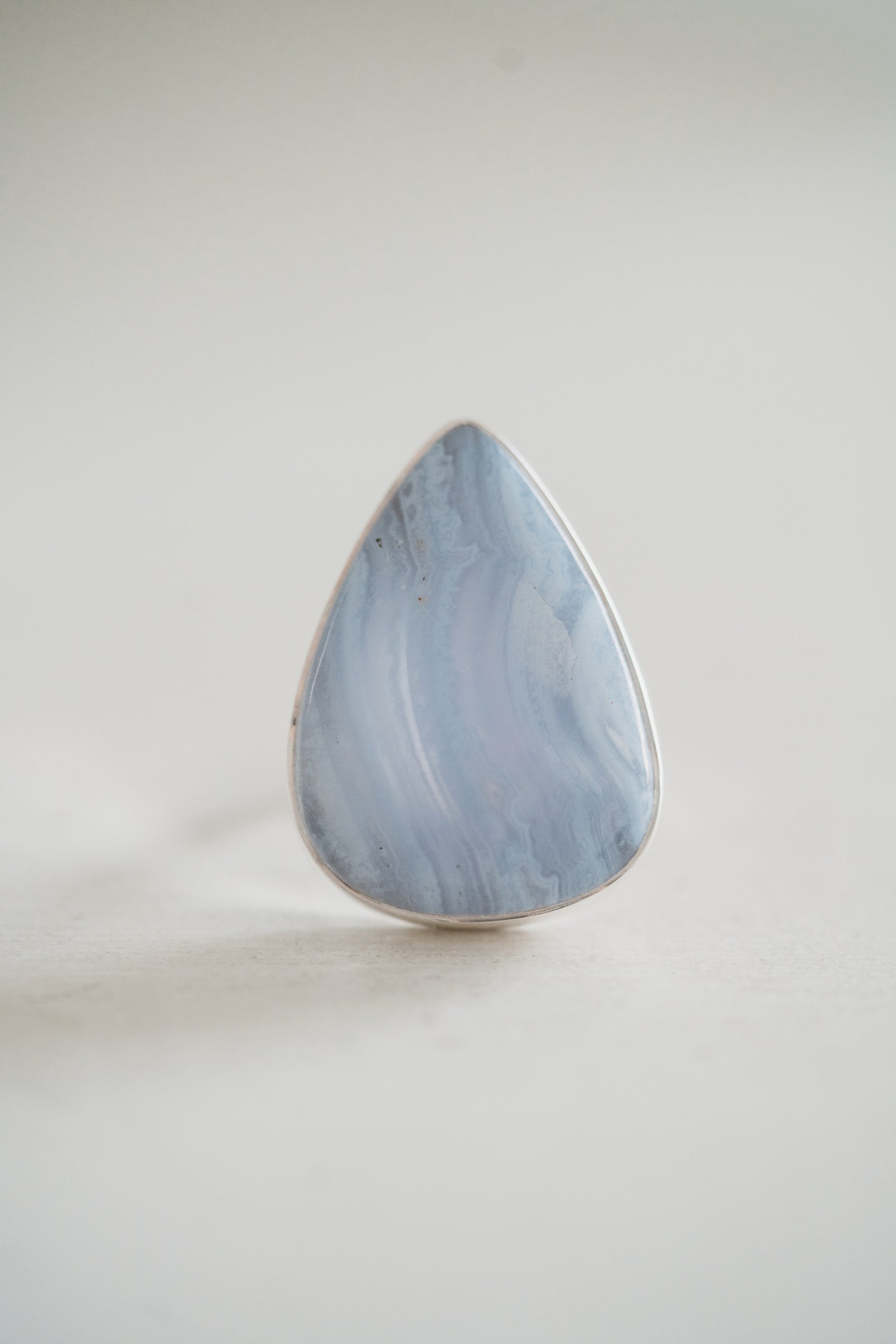 Alonzo Ring | #2 | Blue Lace Agate