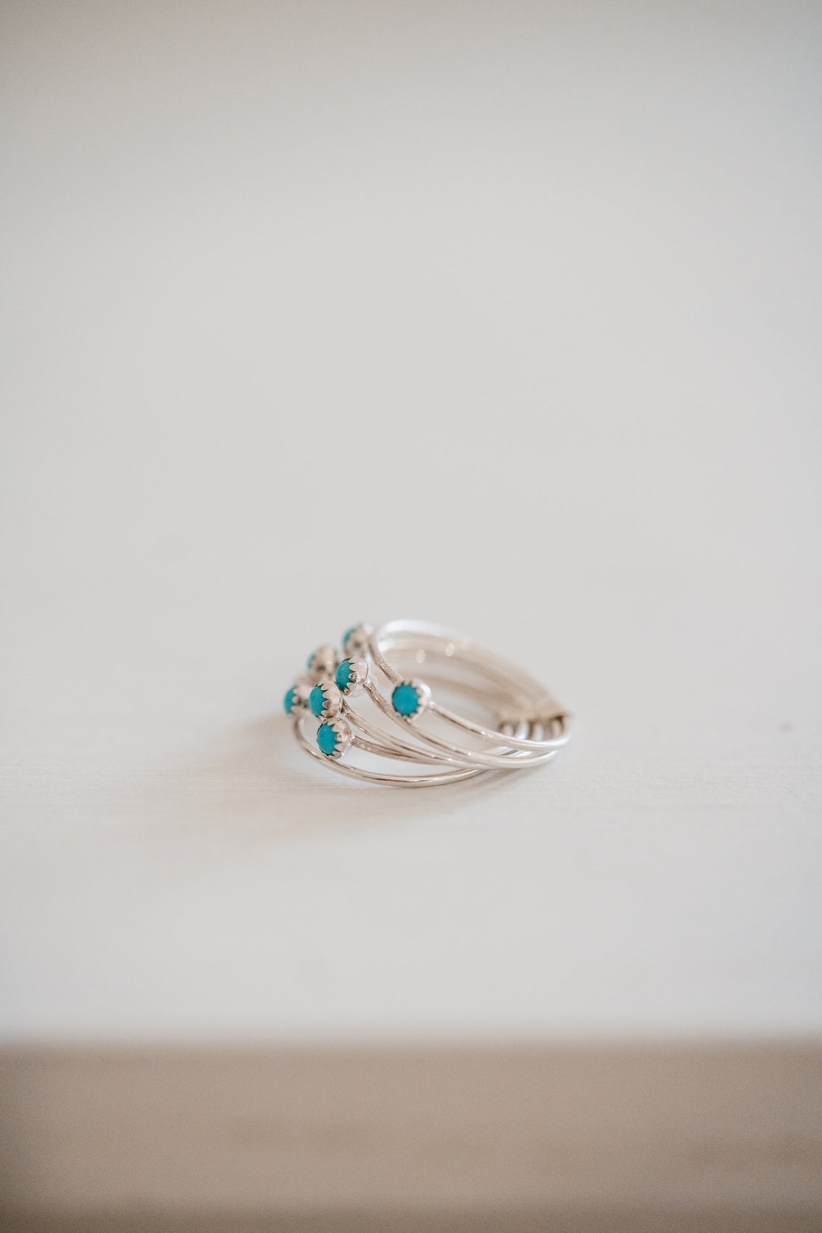 Finn Ring | Turquoise Dot