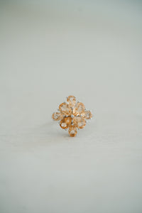 Carrie Ring | Gold Citrine