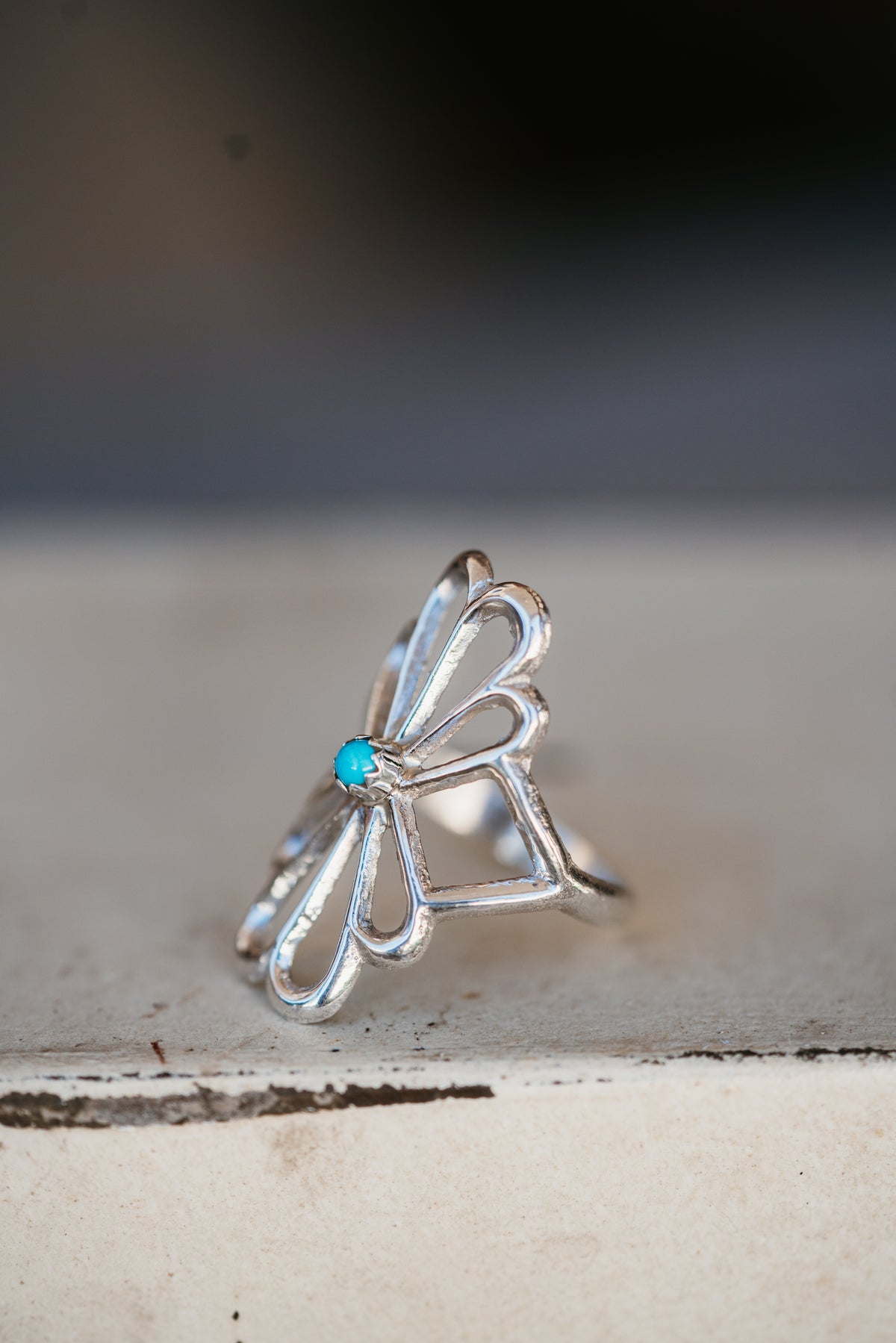 Bloom Ring | Large | Turquoise - FINAL SALE