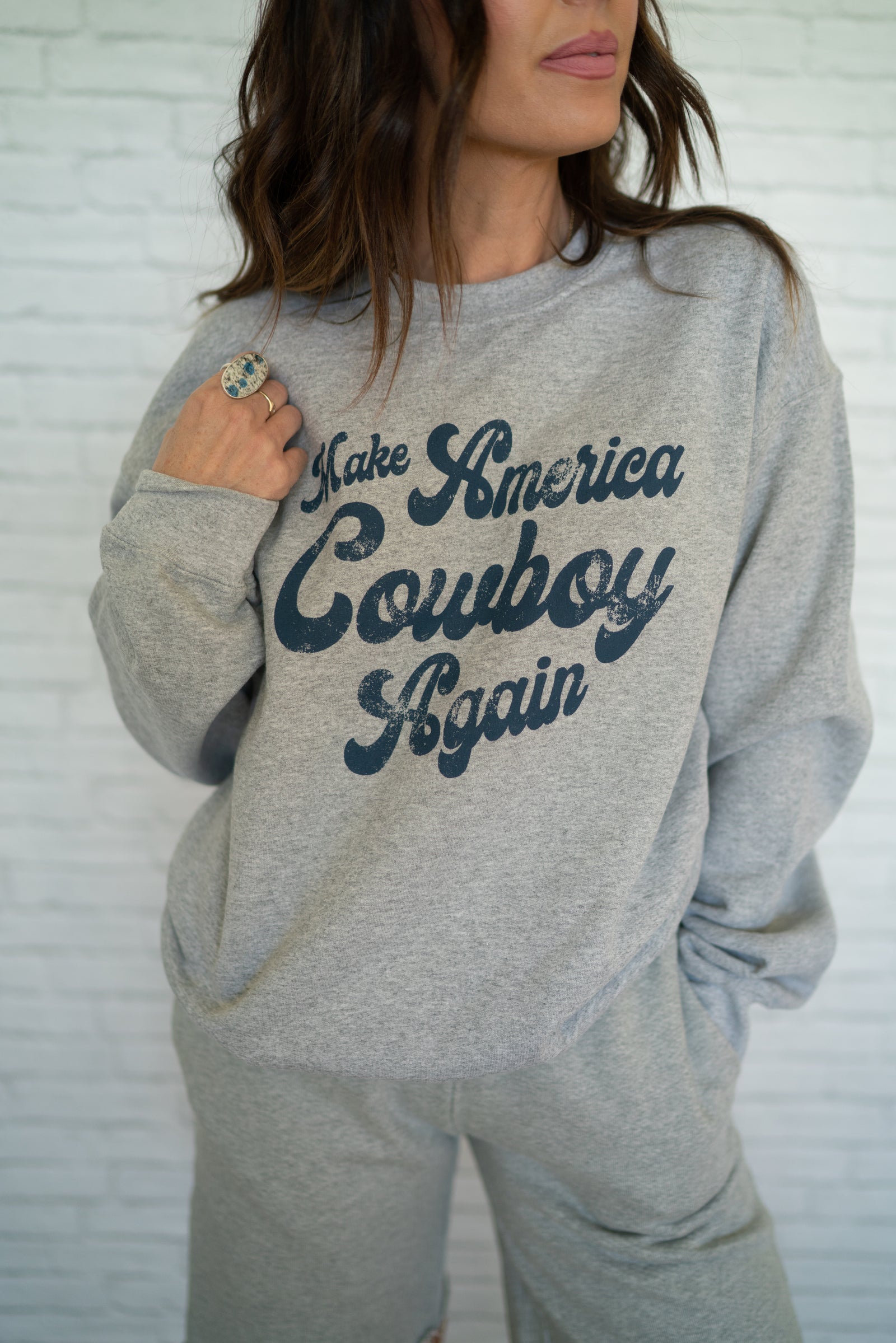 Make America Cowboy Sweatshirt
