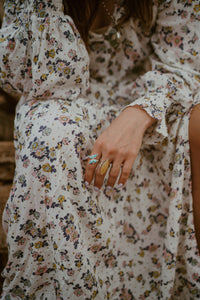 Eliana Ring | Yellow Mother of Pearl