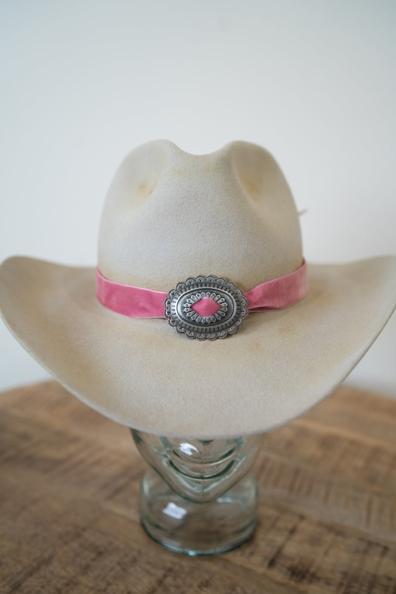 Velvet Pink Hat Band Bundle