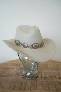 Large Concho Hat Band