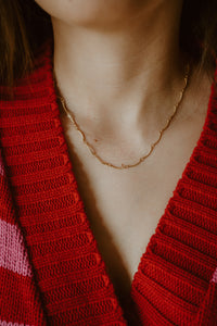 Vita Necklace | Gold