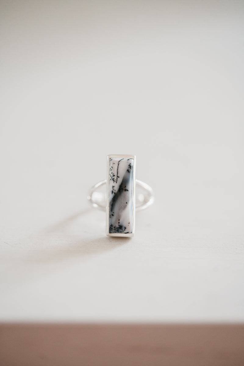 Mally Ring | Dendritic Opal