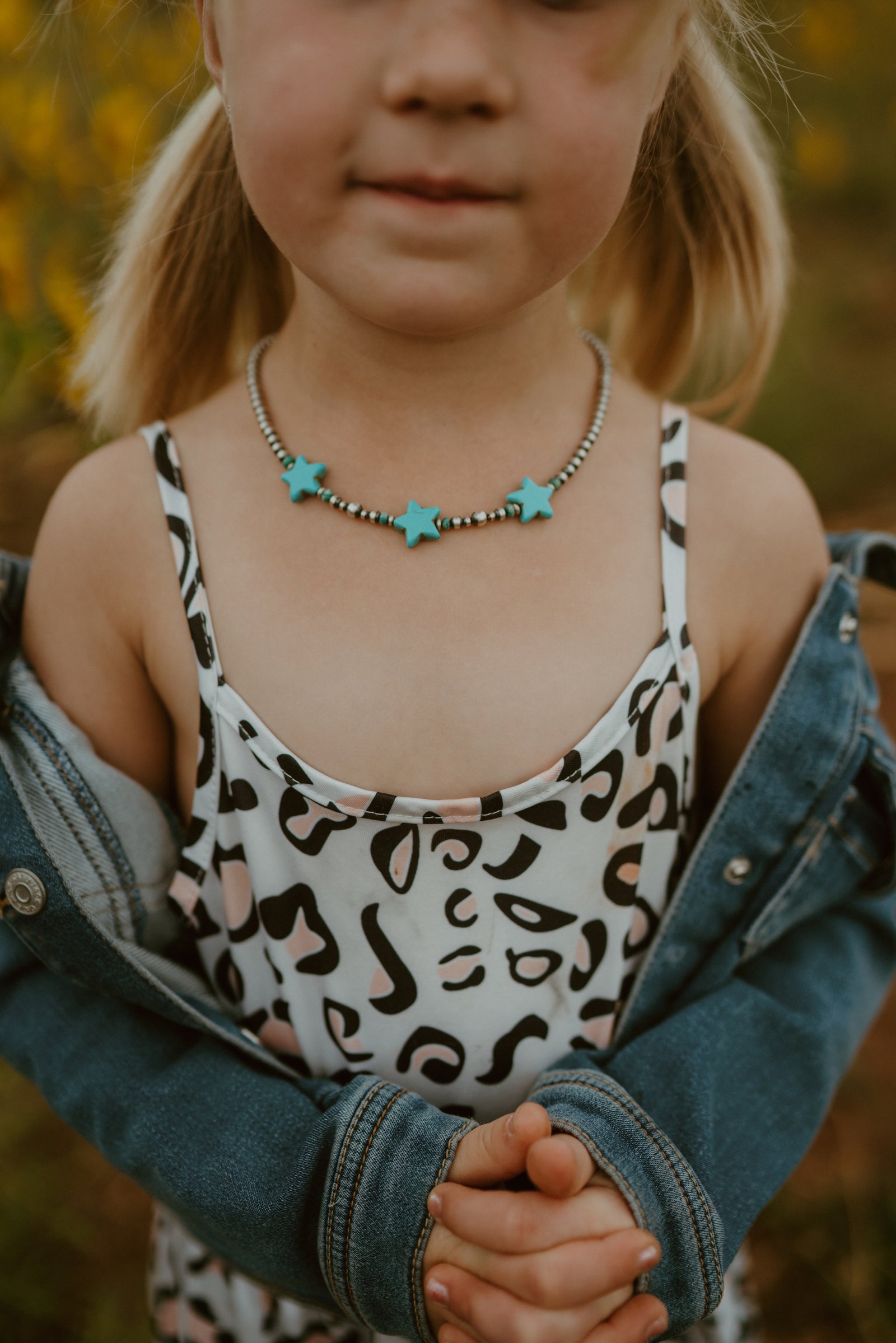 Myla Necklace | Turquoise Stars