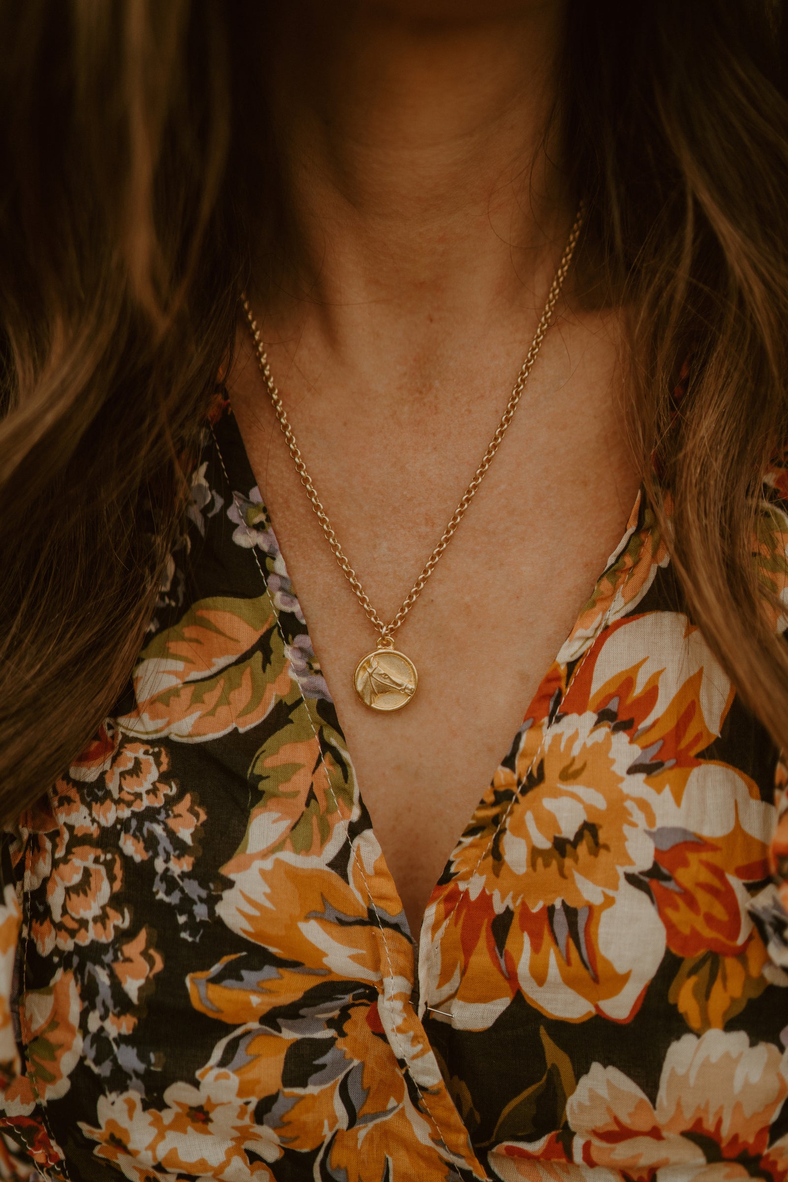 Roan Necklace | Gold