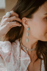 Virginia Earrings | Turquoise