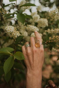 Isla Ring | Gold Quartz