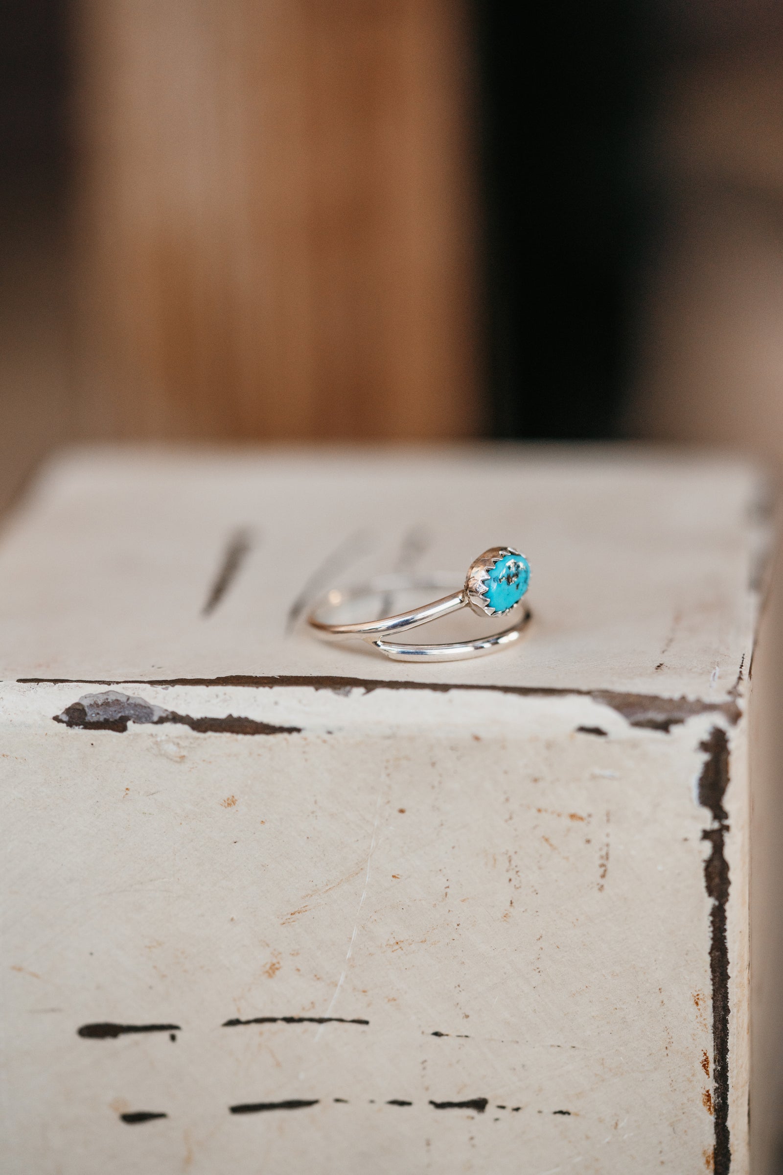 Rosie Cross Ring | Turquoise - FINAL SALE