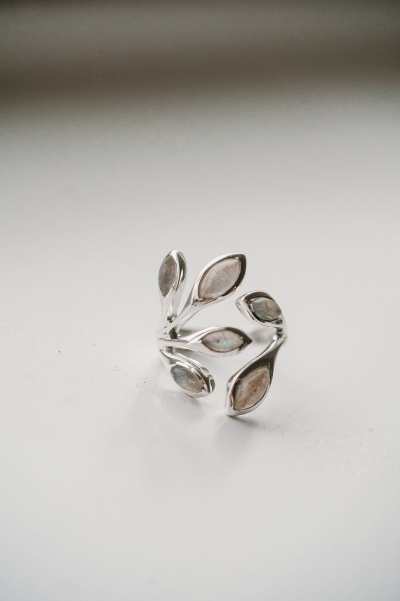 Blythe Ring | Labradorite