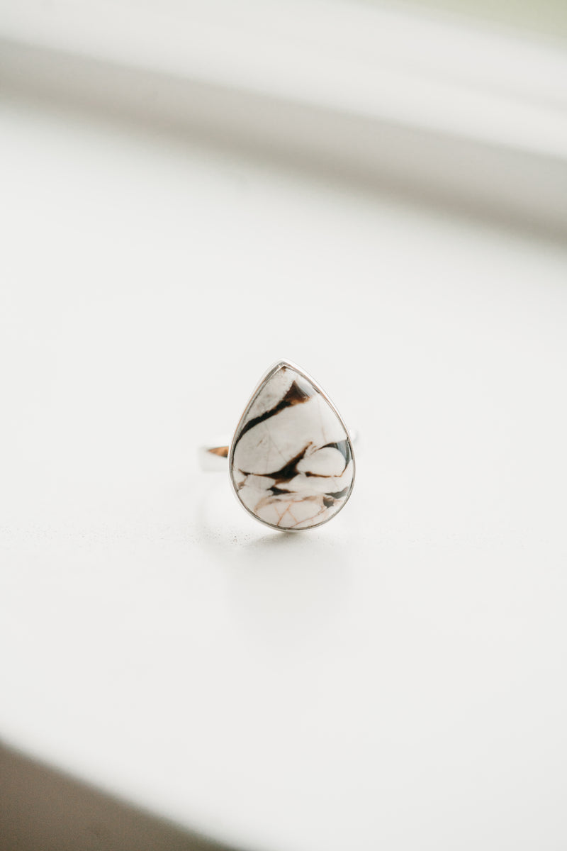 Brianna Ring | Teardrop| Peanutwood Jasper