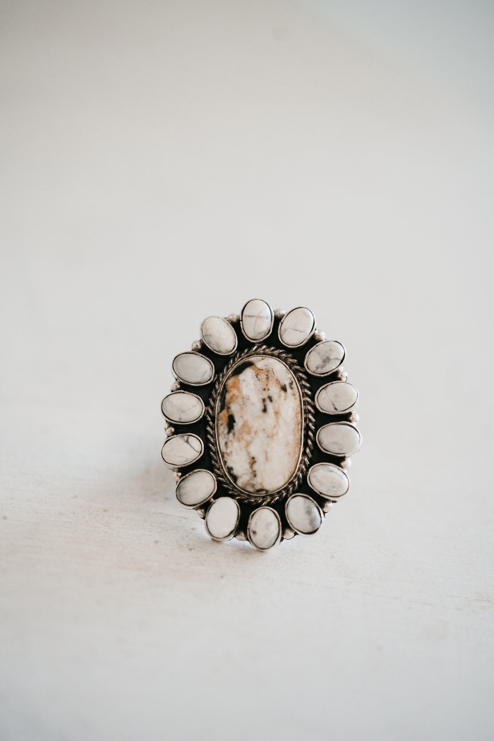 Lolita Ring | Small | White Buffalo