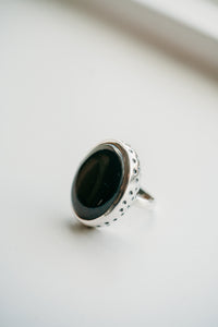 Rocky Ring | Black Onyx