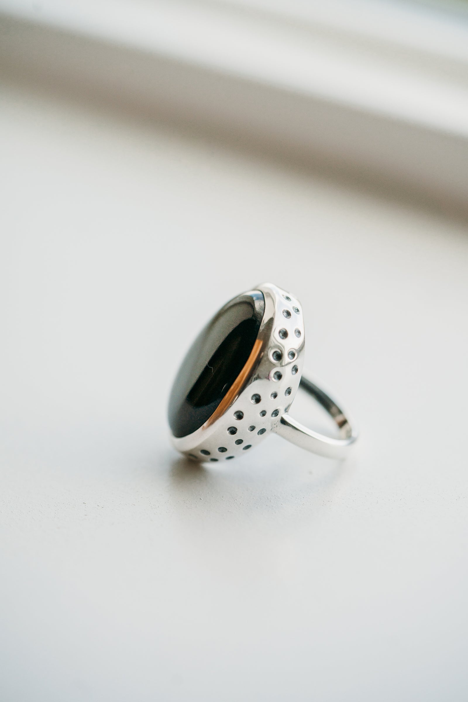 Rocky Ring | Black Onyx