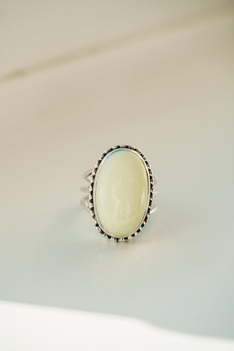 Etta Ring | Lemon Chrysoprase
