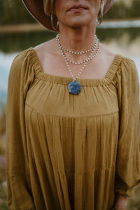 Mallory Necklace | Blue