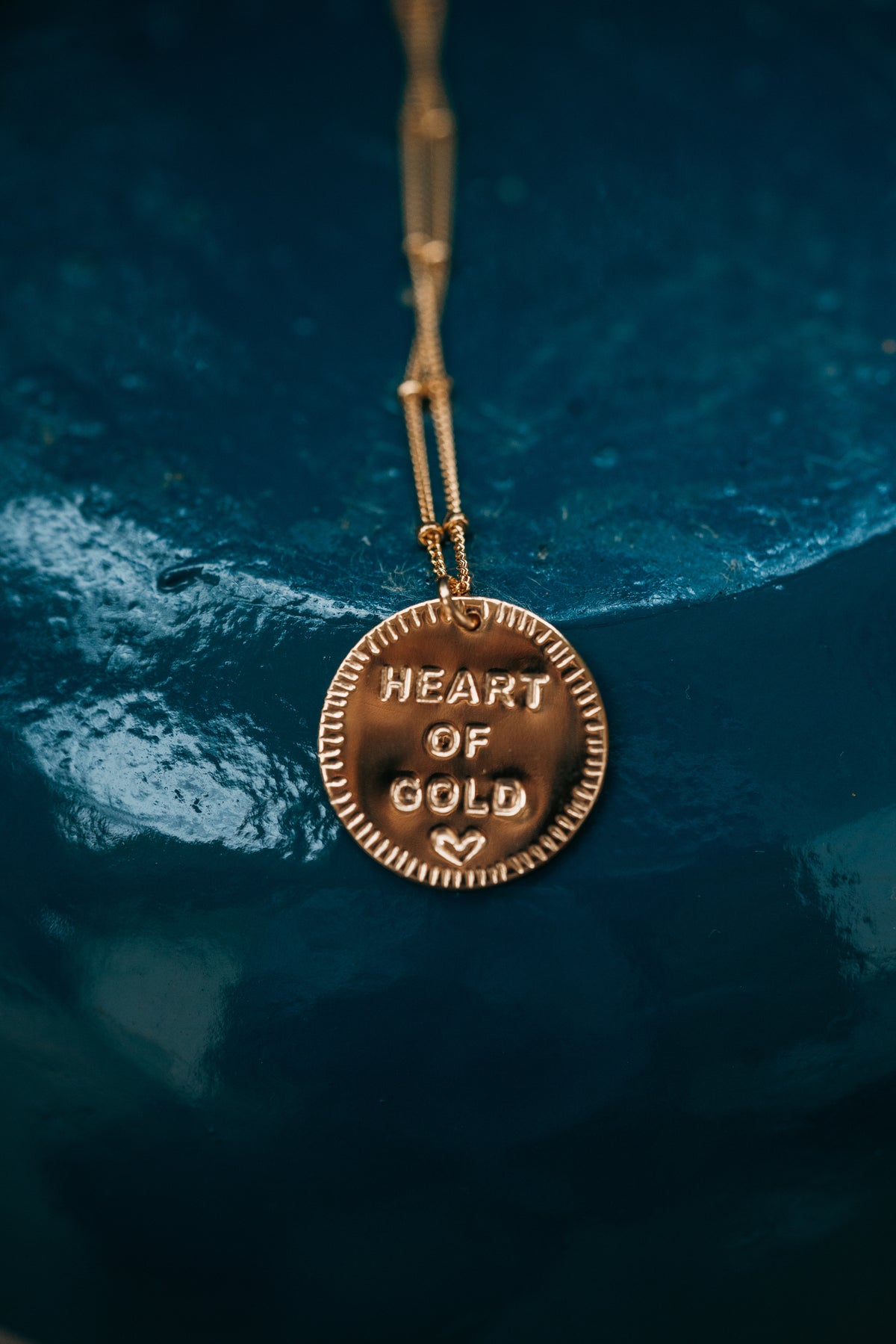 Heart of Gold Necklace - FINAL SALE
