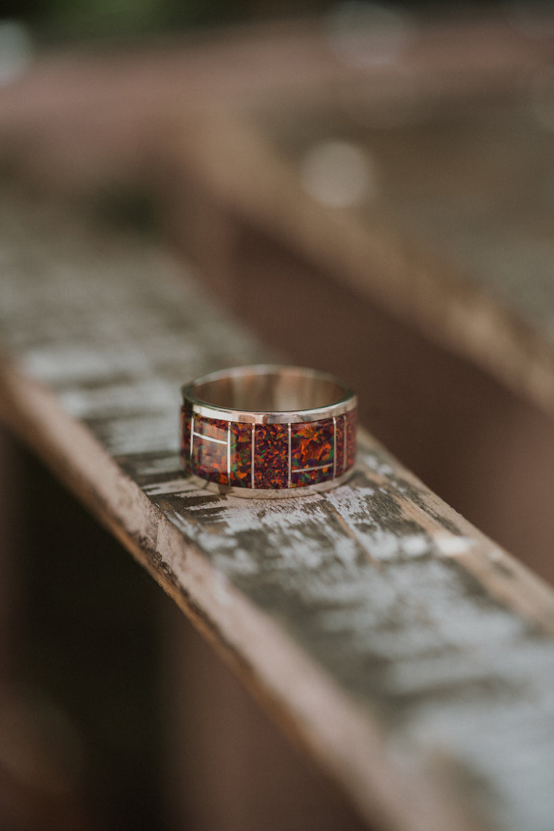 Cherie Baby Ring | Purple Opal