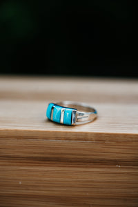 Donny Ring | Tri Stone Turquoise