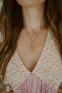 Elsa Necklace | Ethiopian Opal - FINAL SALE