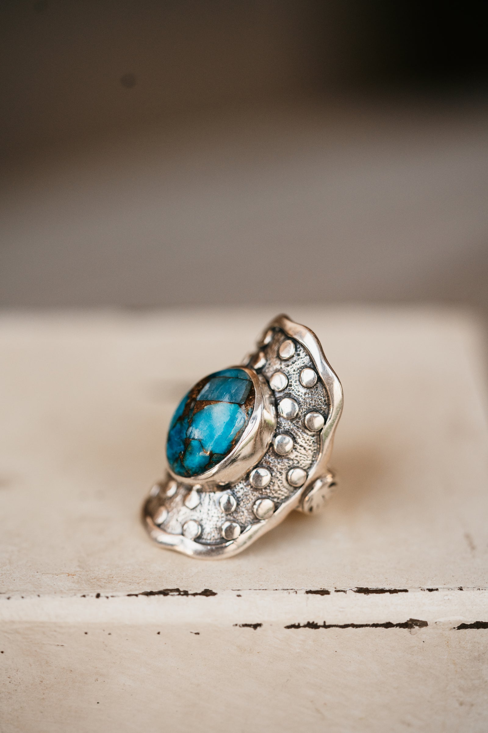 Mindy Ring | Mexican Turquoise
