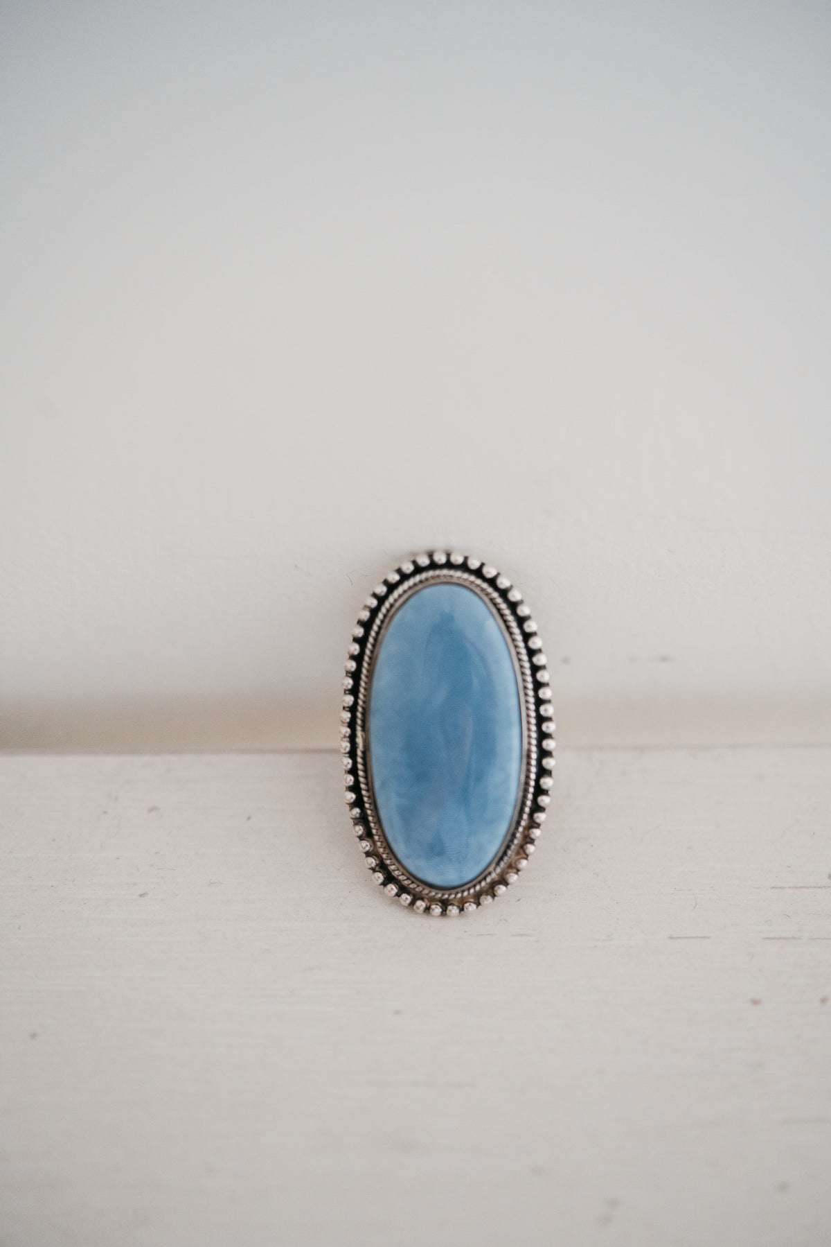 Jasmine Ring | Large | Blue Opal