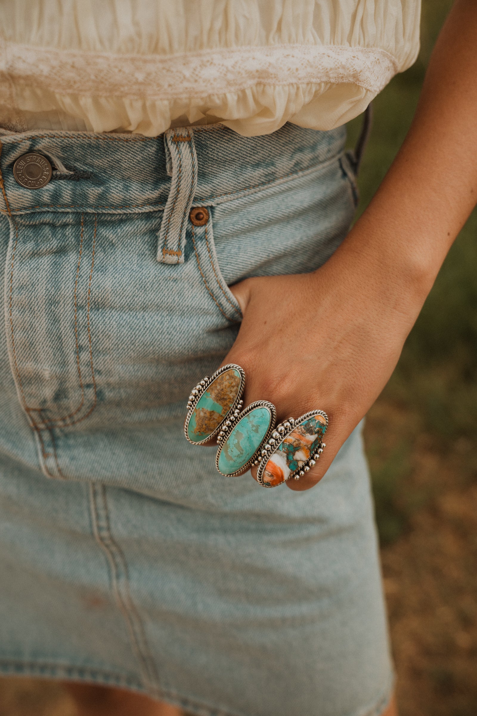 Winnie Ring | Spiny Turquoise - FINAL SALE