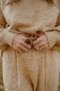 Cloy Ring | Howlite